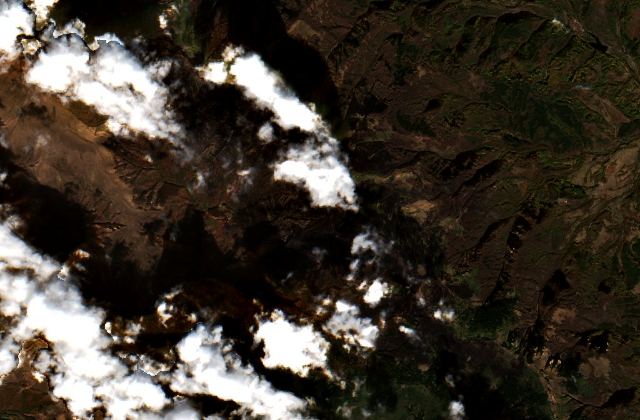 Satellite view near Chiprovtsi