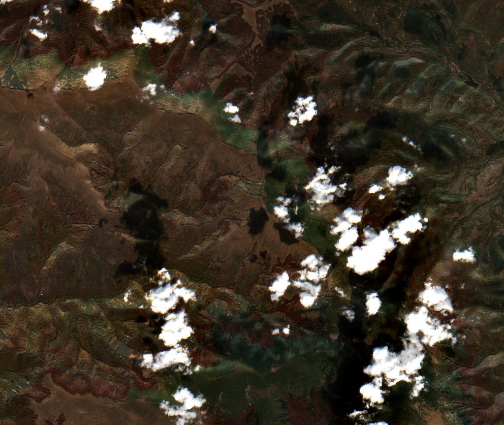 The area before the fire, October 19, 2019
