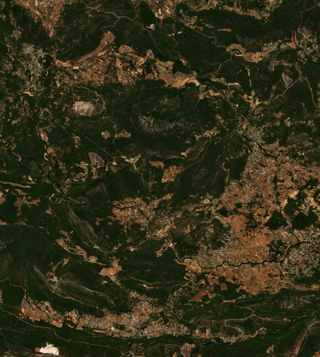The area before the fire, July 12, 2026
