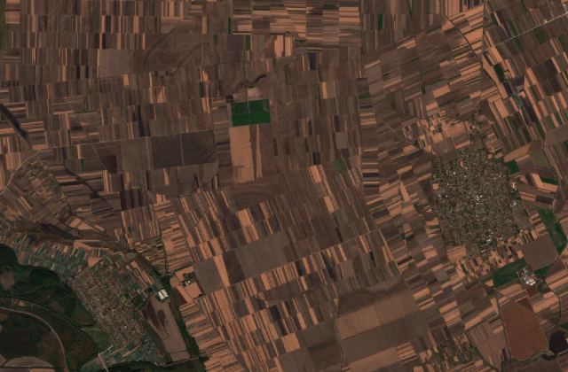 Satellite view near Crepaja