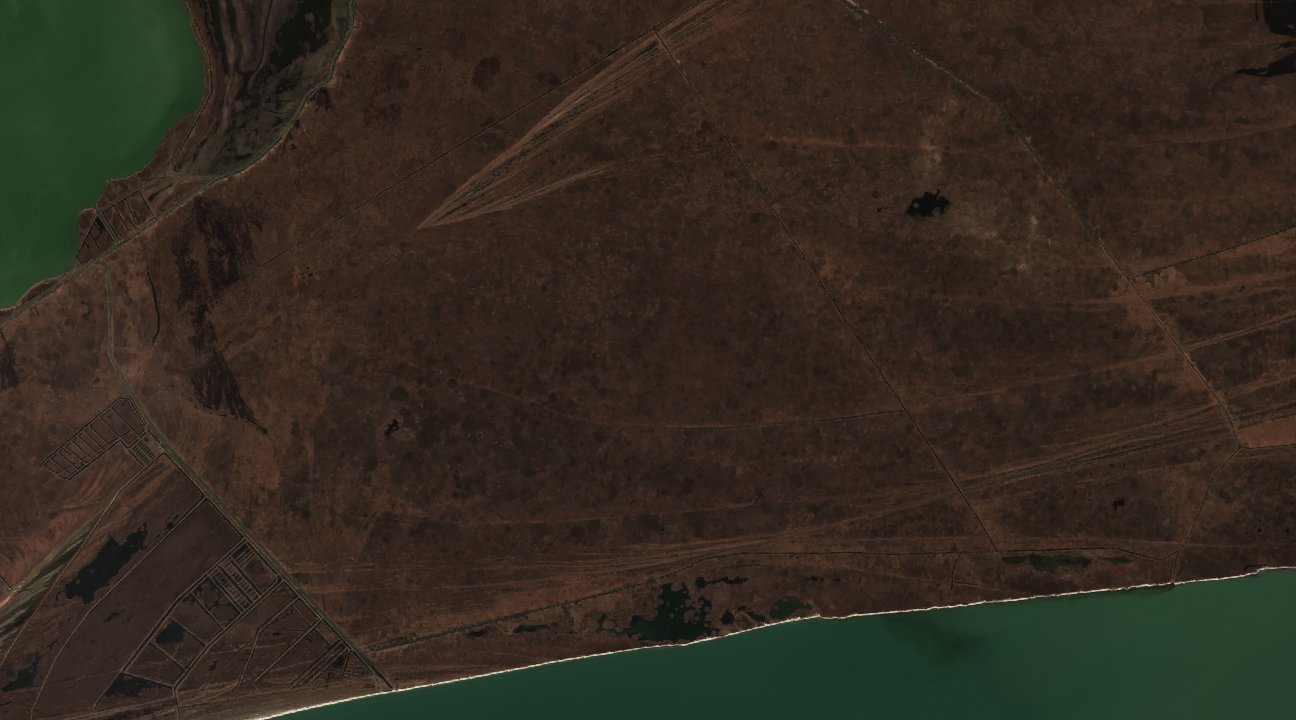 The area before the fire, March 4, 2017