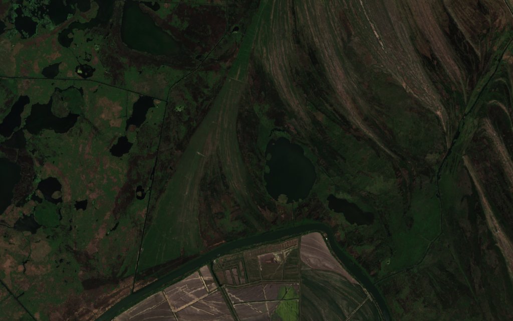 The area after the fire, May 12, 2022