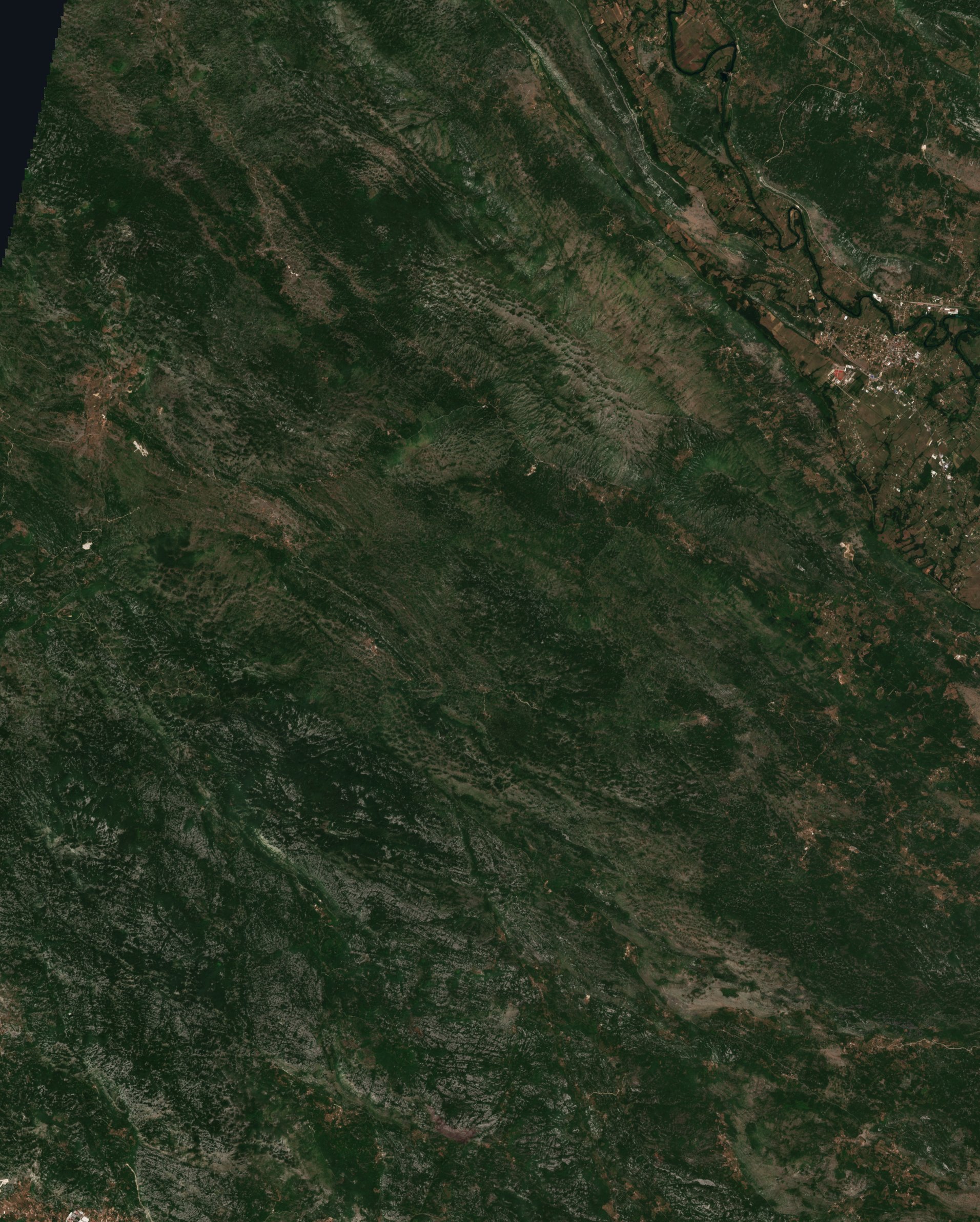 The area before the fire, July 6, 2017