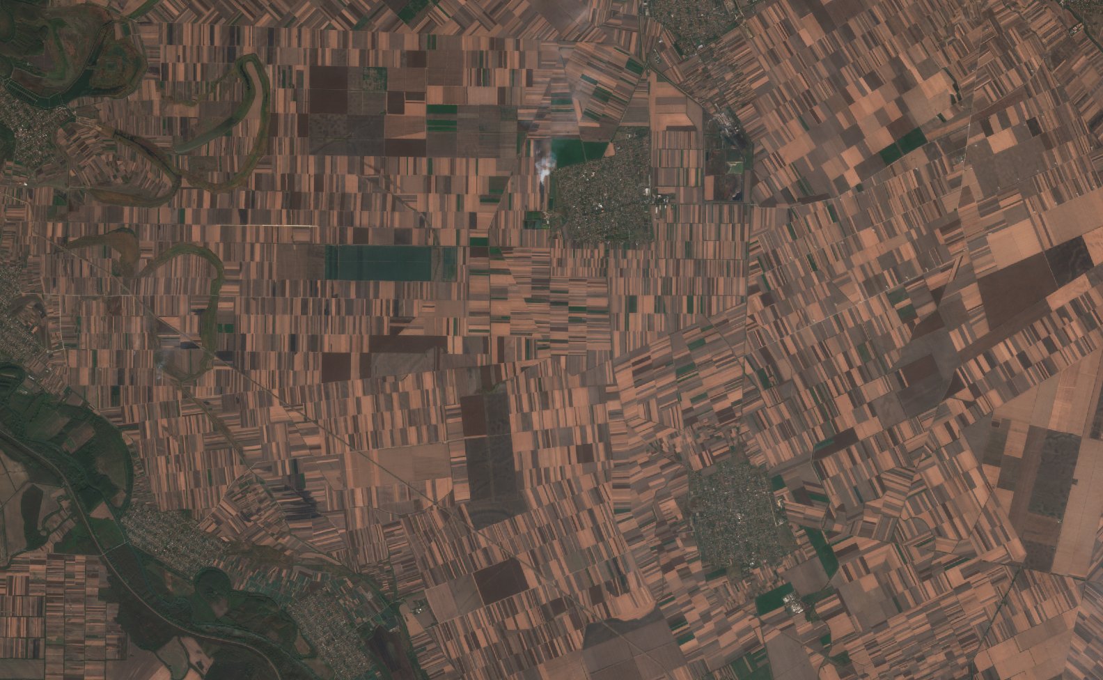 The area before the fire, October 19, 2019