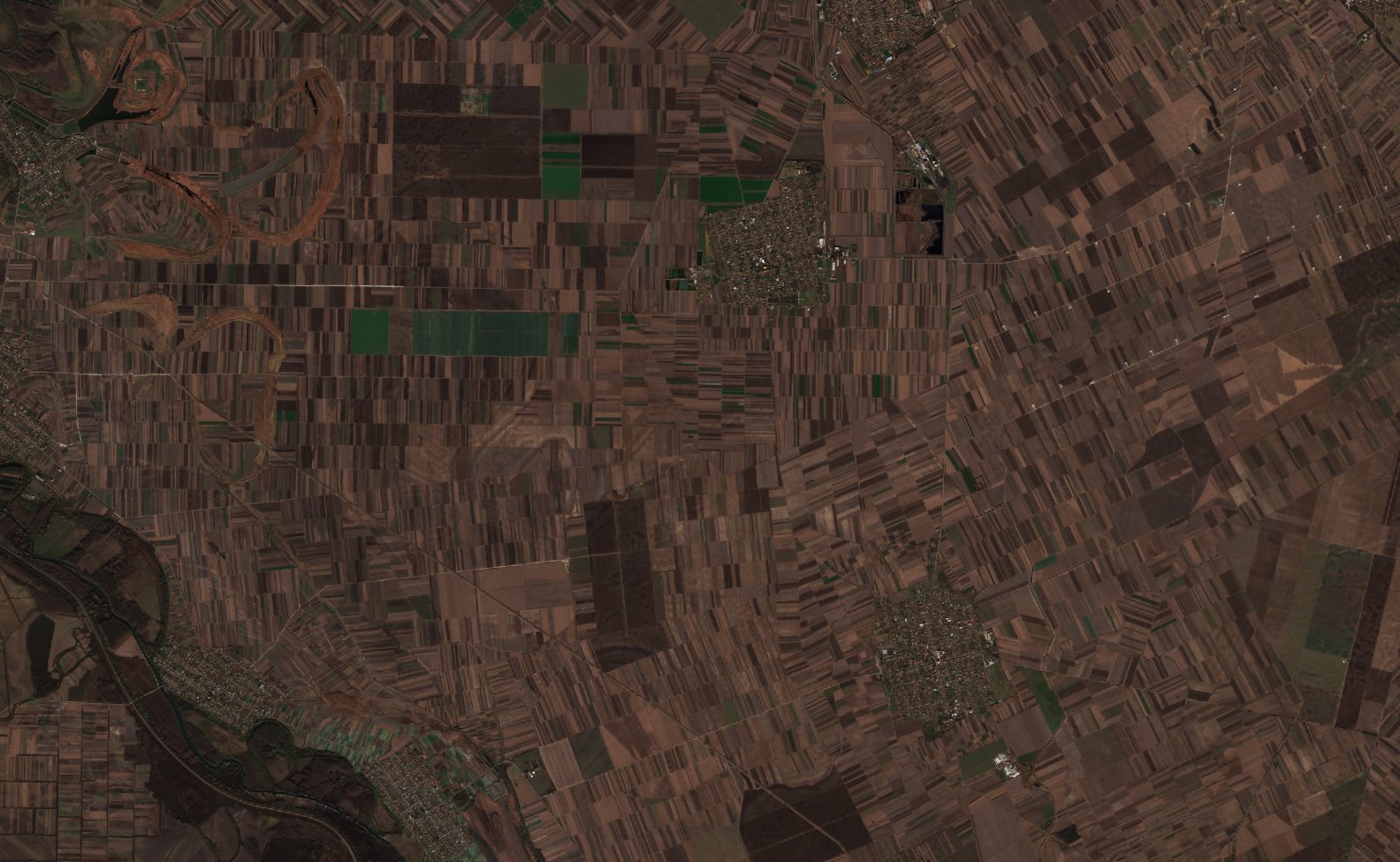 The area after the fire, November 23, 2019