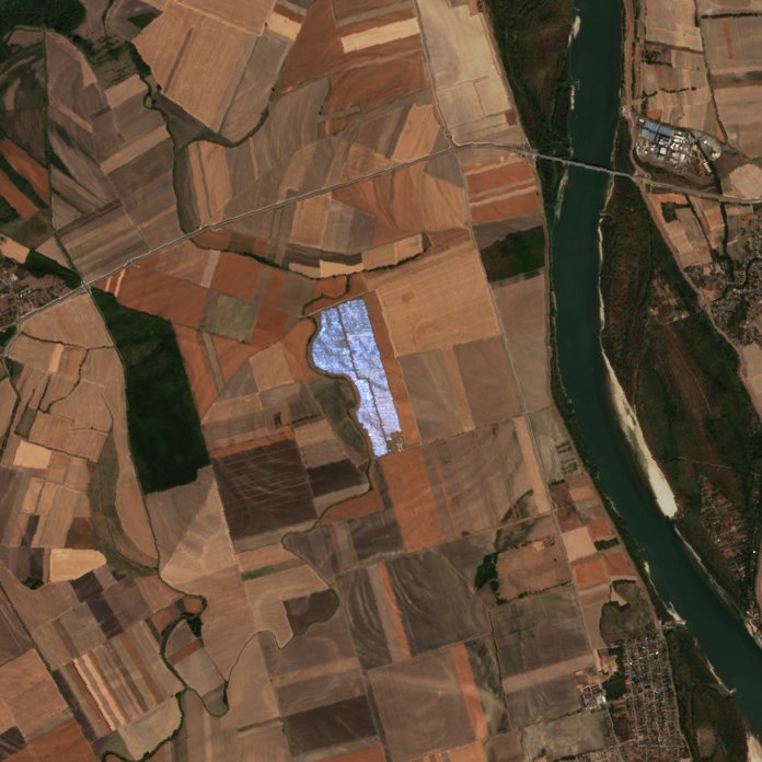 The area before the fire, September 8, 2026
