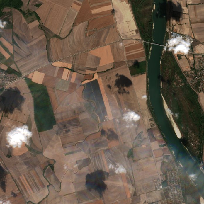 The area after the fire, September 17, 2026