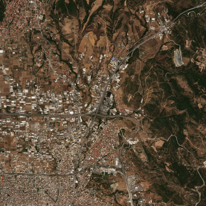 The area after the fire, September 9, 2026