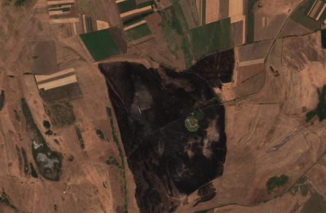 Satellite view near Egyek