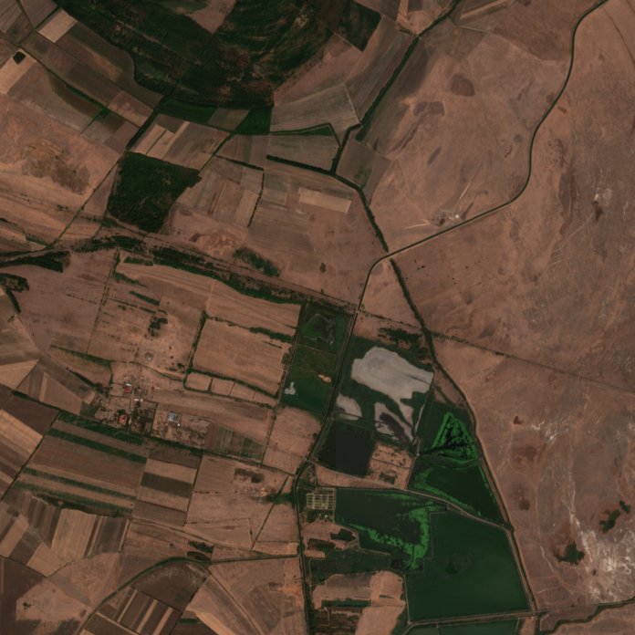 The area before the fire, August 31, 2026
