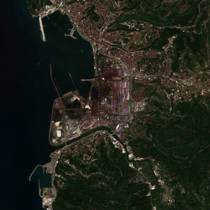 The area after the fire, September 10, 2026