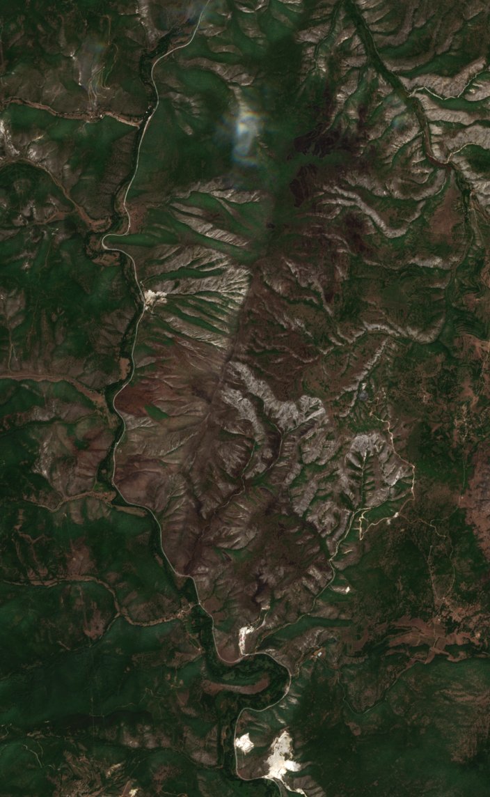 The area after the fire, August 25, 2026
