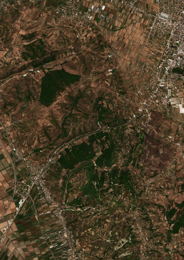 The area before the fire, August 23, 2026
