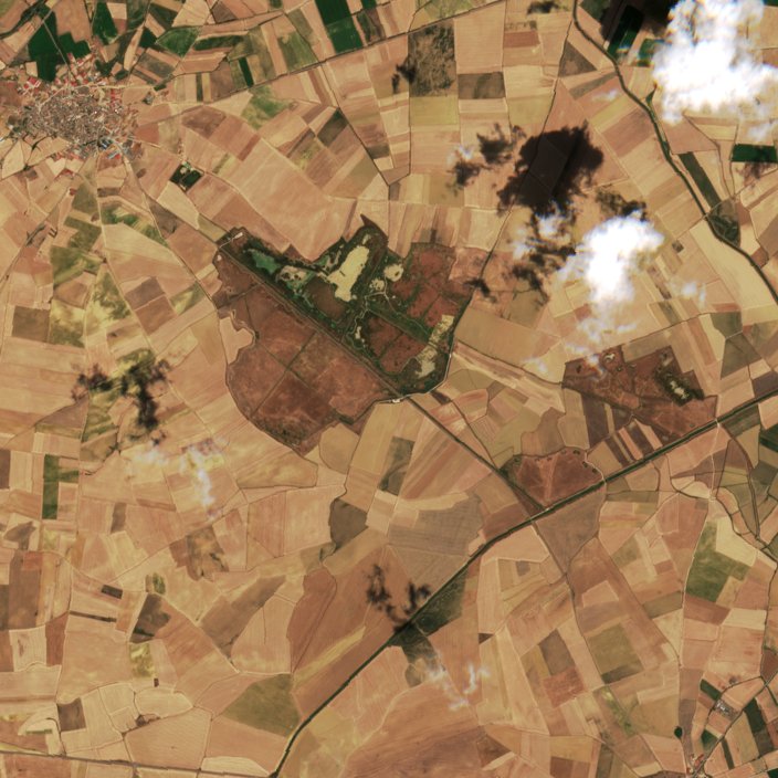 Sentinel-2 images