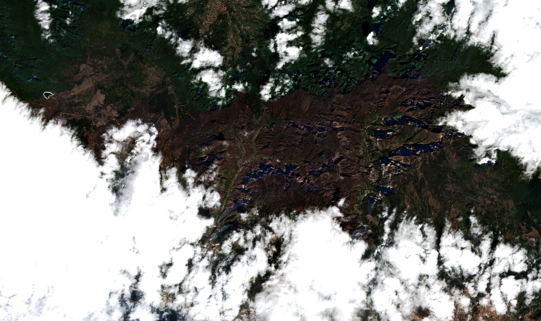 The area after the fire, September 29, 2024