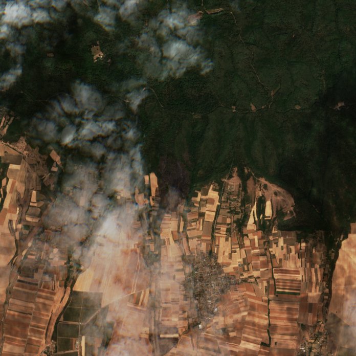The area after the fire, August 26, 2026
