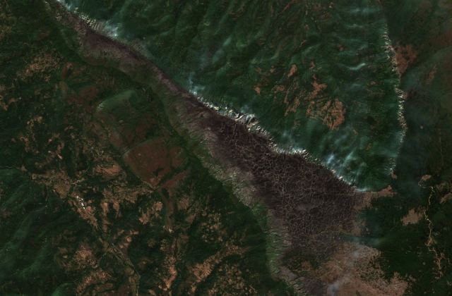 Satellite view near Gadžin Han