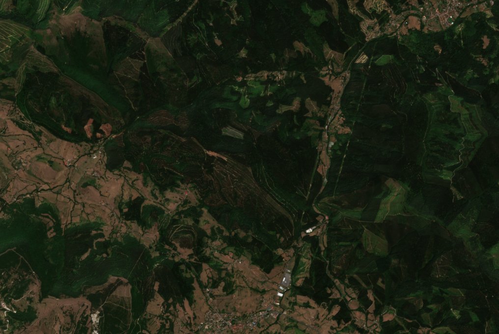 The area before the fire, August 2, 2026