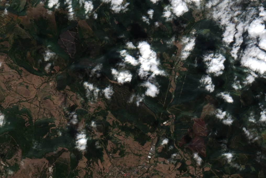 The area after the fire, September 7, 2026