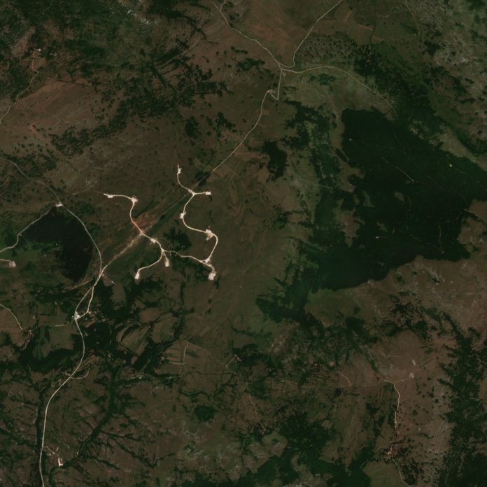 The area before the fire, August 1, 2026