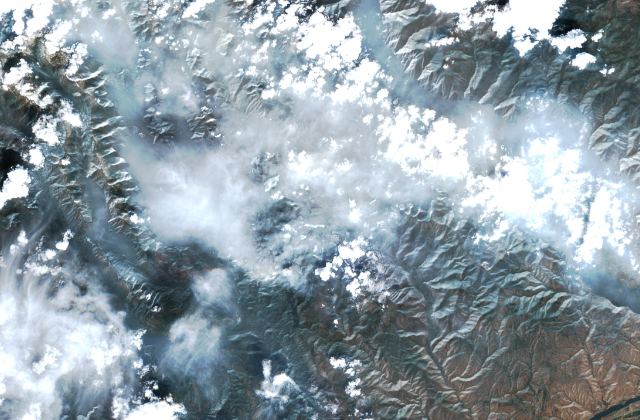 Satellite view in United States
