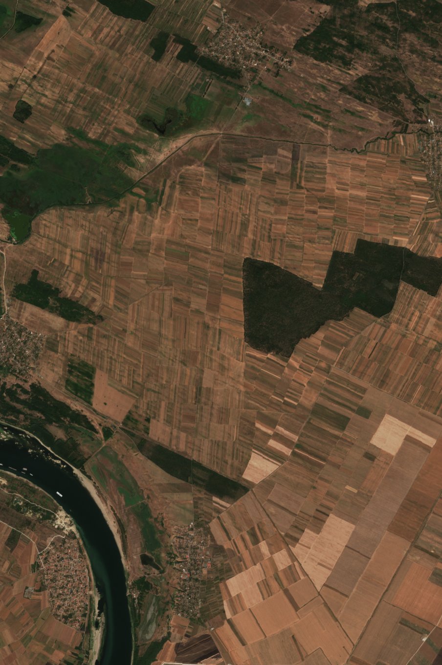 The area before the fire, August 22, 2026