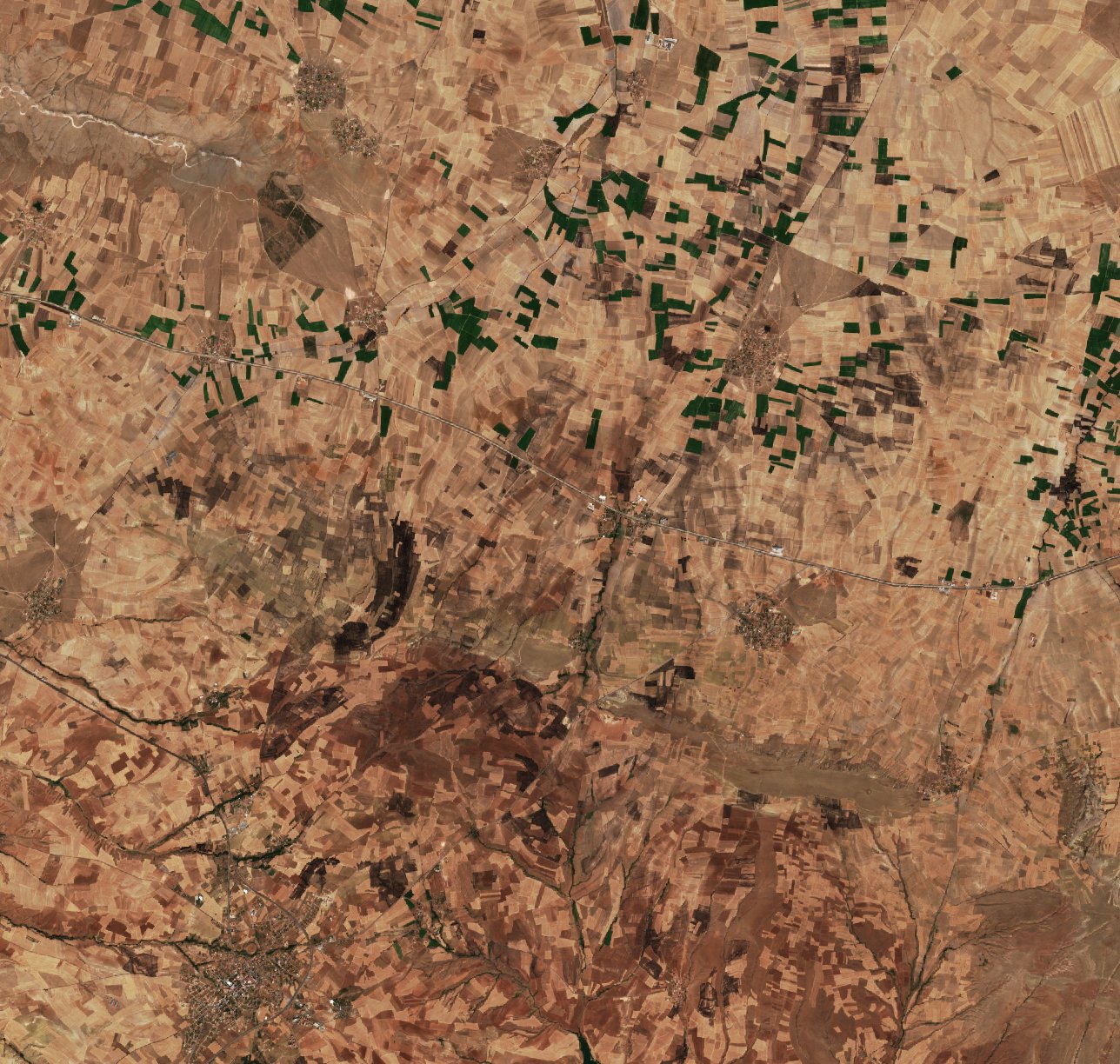 The area after the fire, September 9, 2026