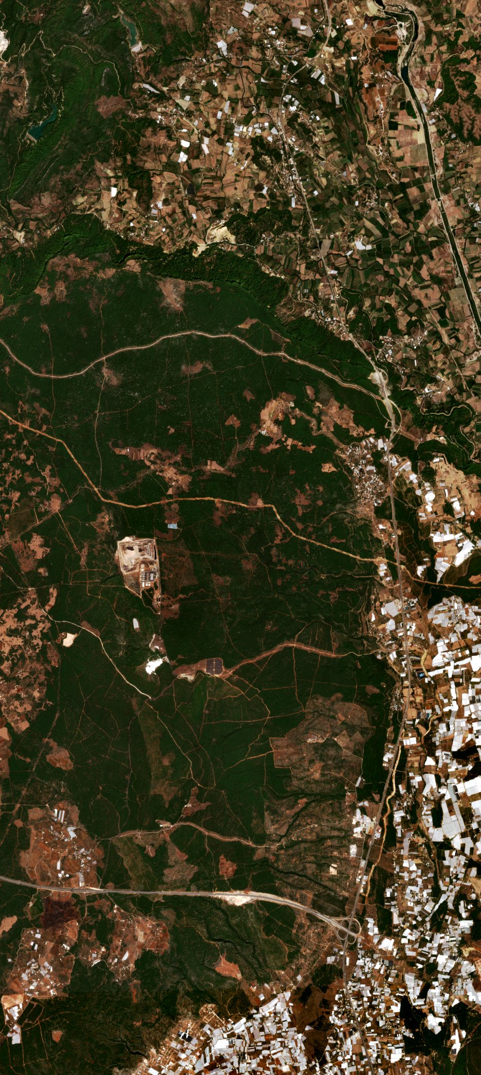 The area before the fire, August 28, 2026