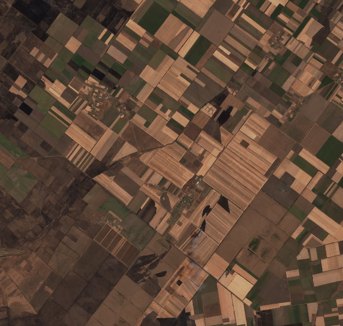 The area before the fire, August 13, 2026