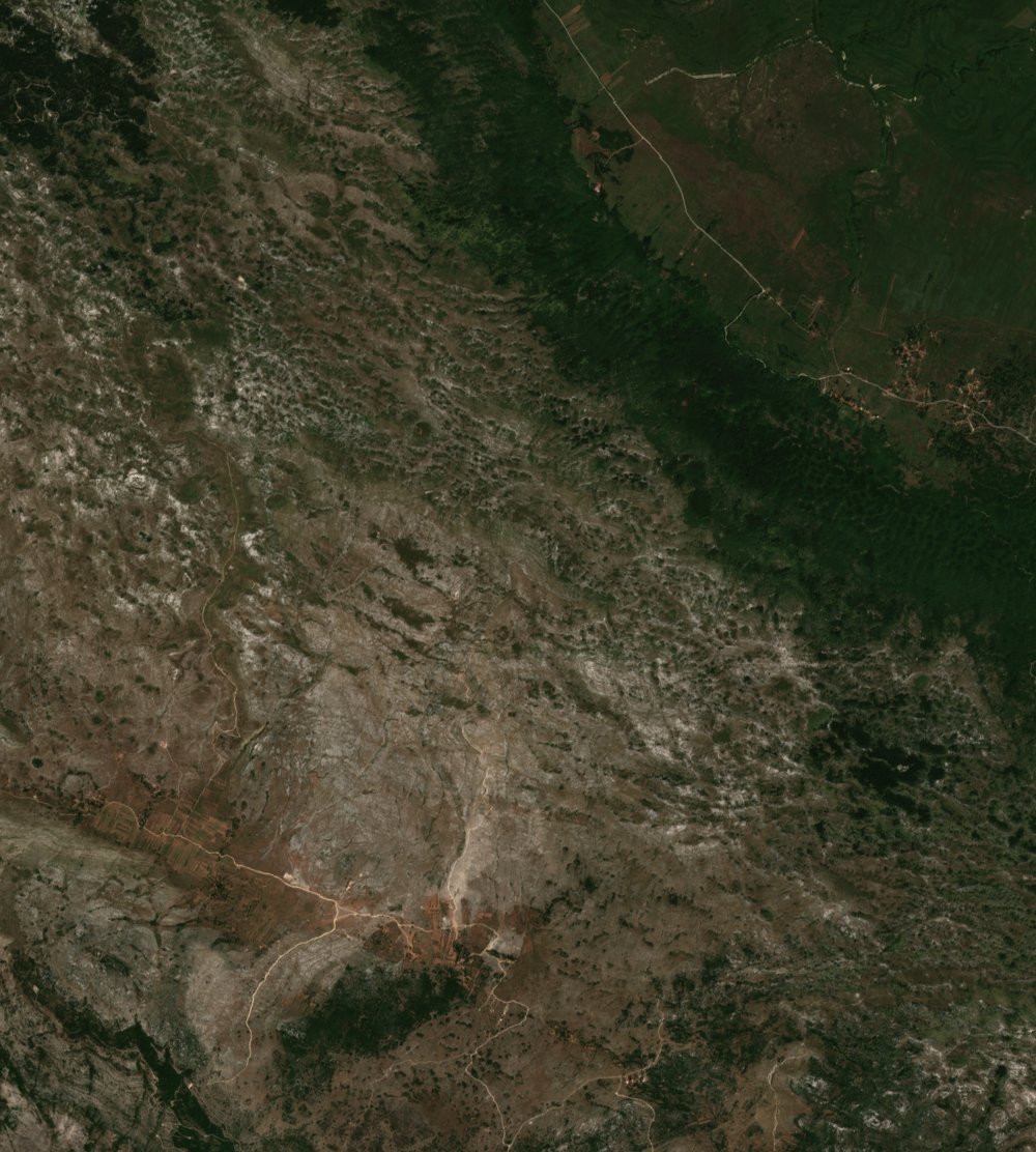 The area before the fire, July 30, 2024