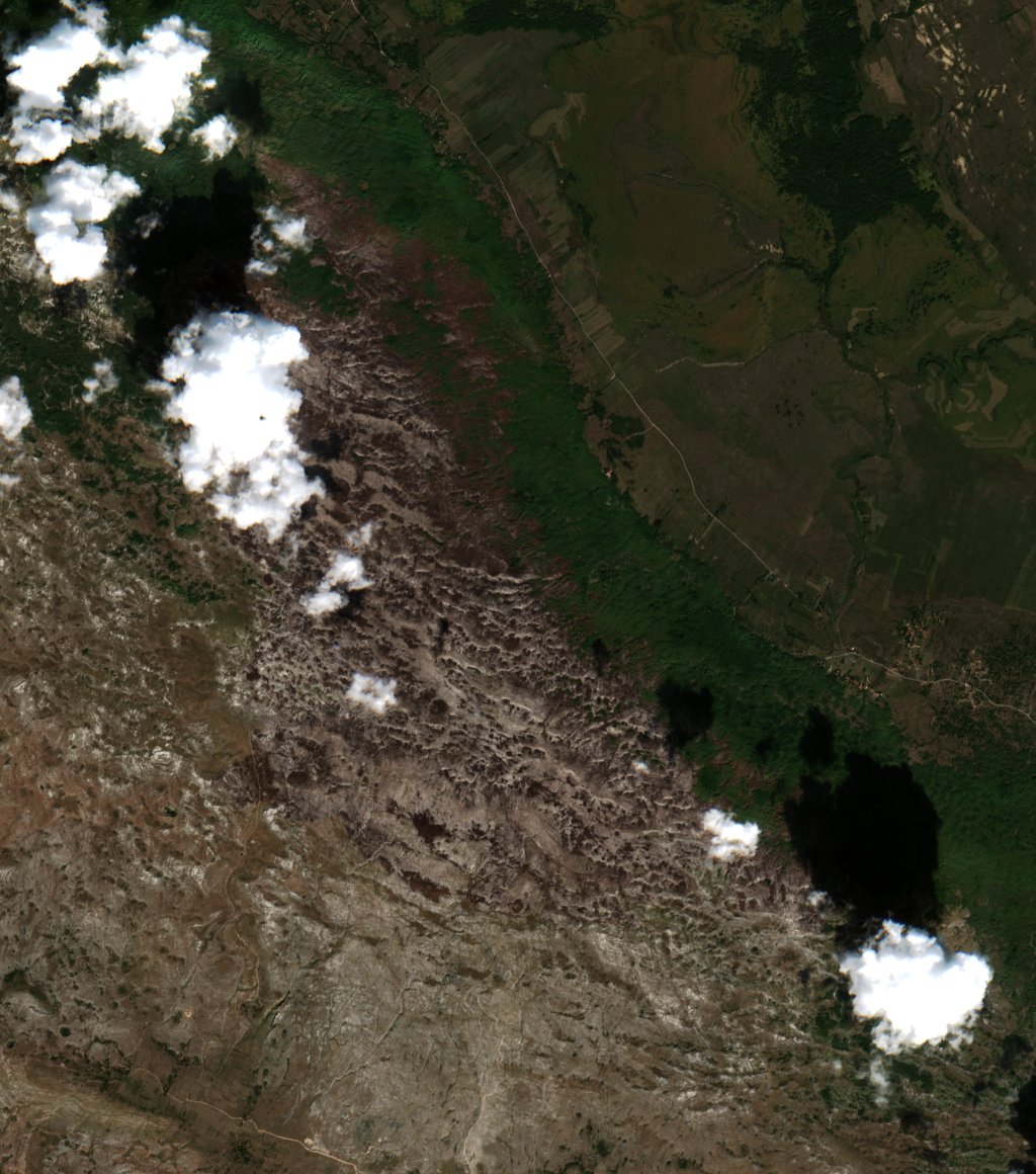 The area after the fire, September 20, 2026