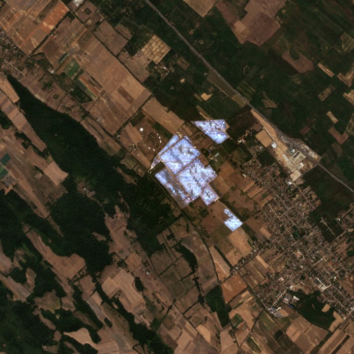 The area after the fire, September 8, 2026
