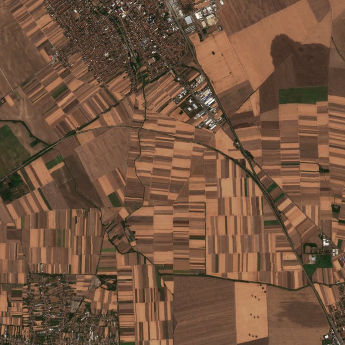 The area before the fire, October 2, 2026