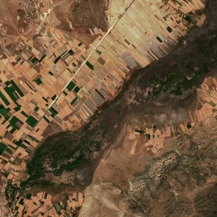 The area before the fire, August 1, 2026