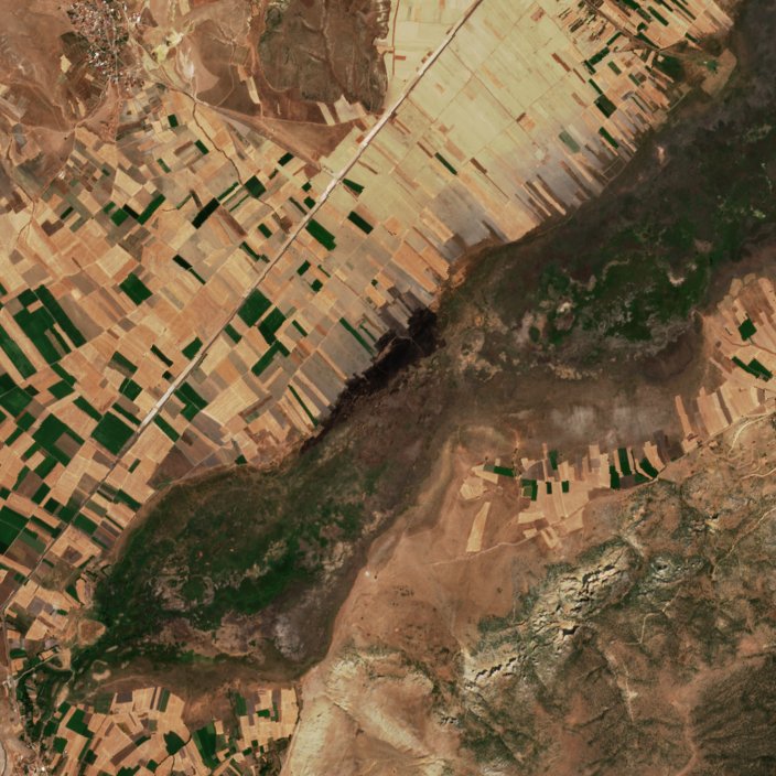 The area after the fire, August 20, 2026