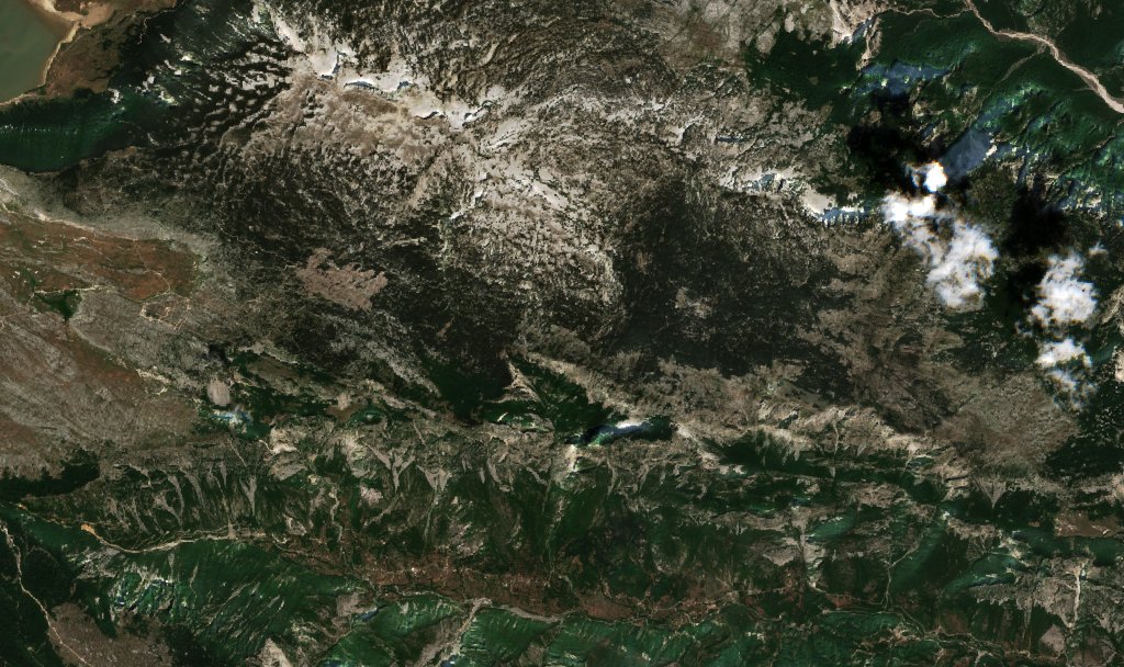 The area before the fire, August 8, 2017