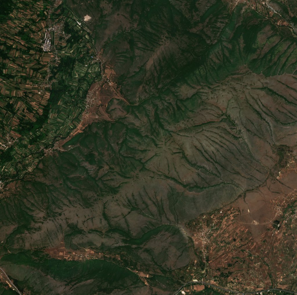 The area before the fire, July 6, 2017
