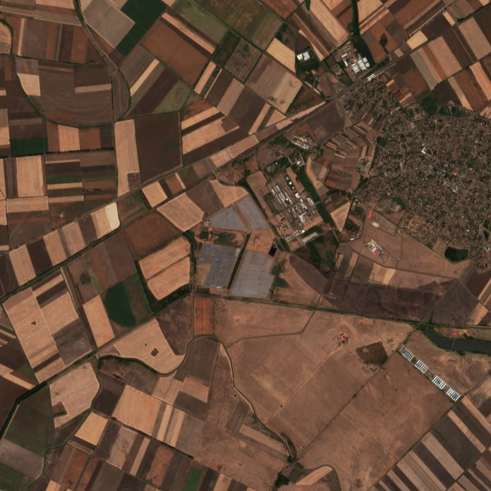 The area before the fire, August 31, 2026