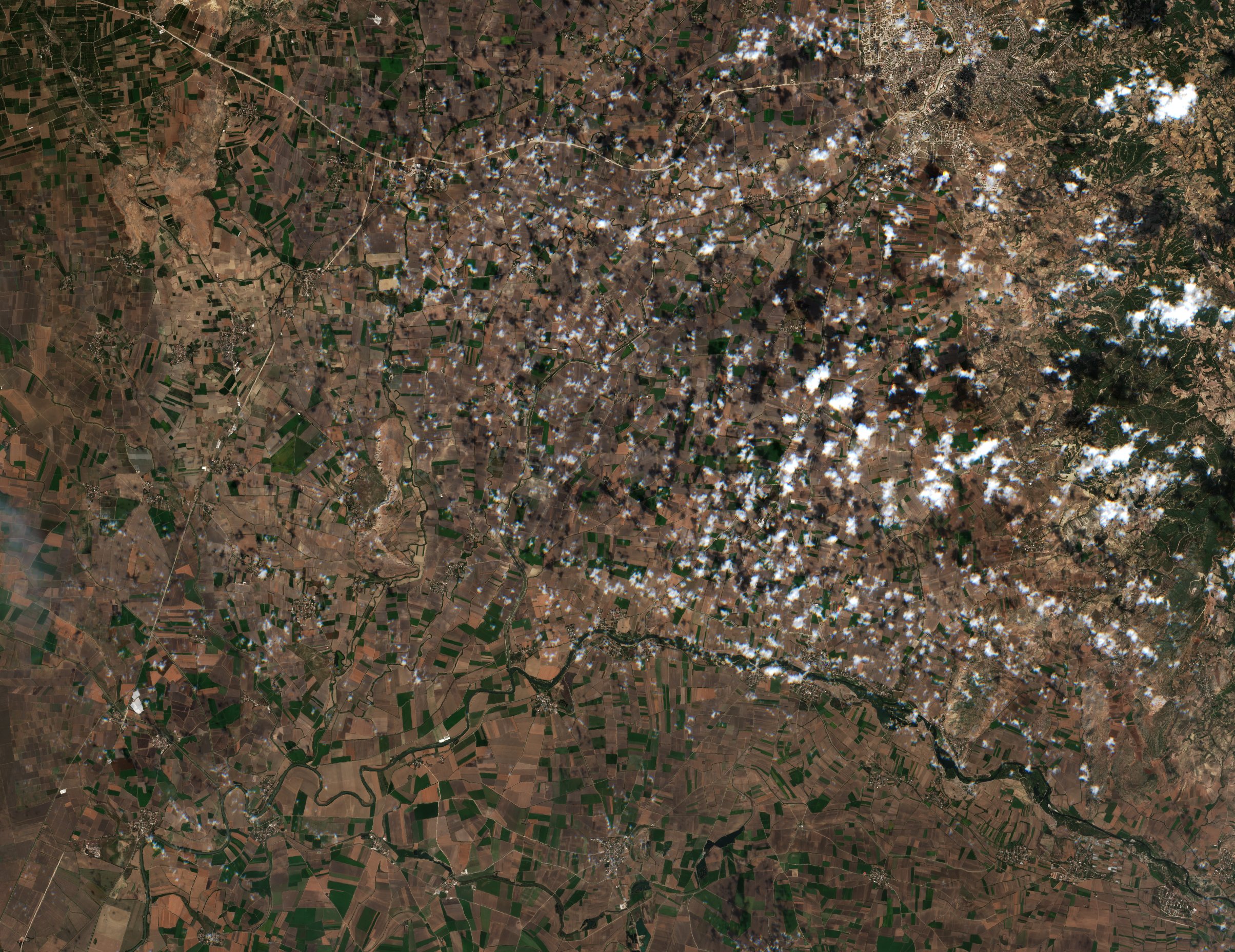 The area after the fire, September 26, 2026