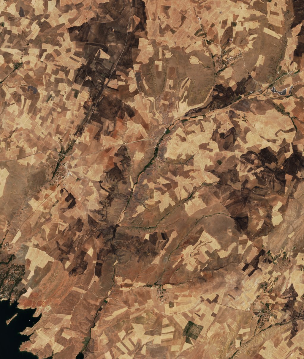 The area after the fire, September 9, 2026
