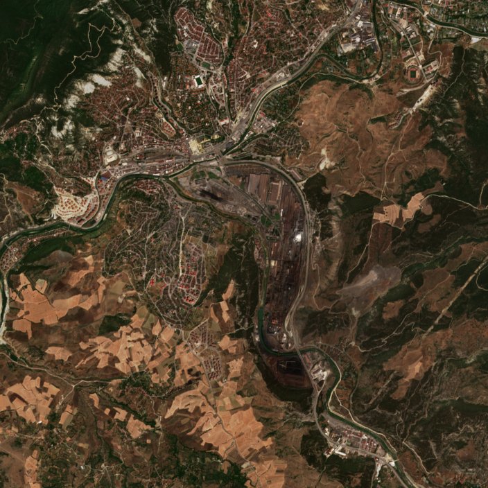 The area before the fire, July 21, 2026
