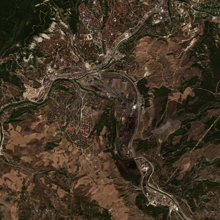 The area after the fire, September 9, 2026