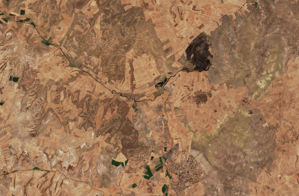 The area after the fire, September 9, 2026