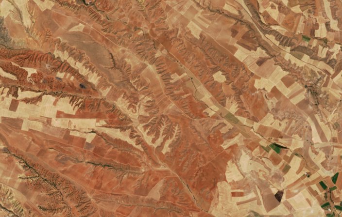The area before the fire, August 15, 2026