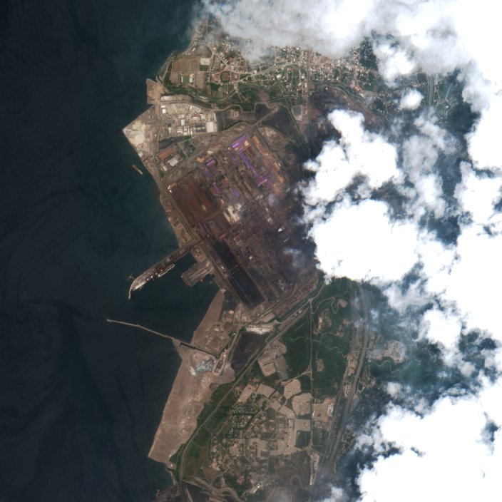 The area before the fire, July 15, 2026