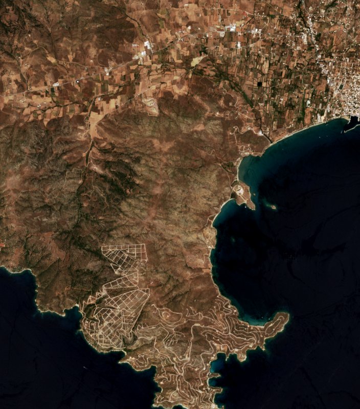 The area before the fire, August 22, 2026