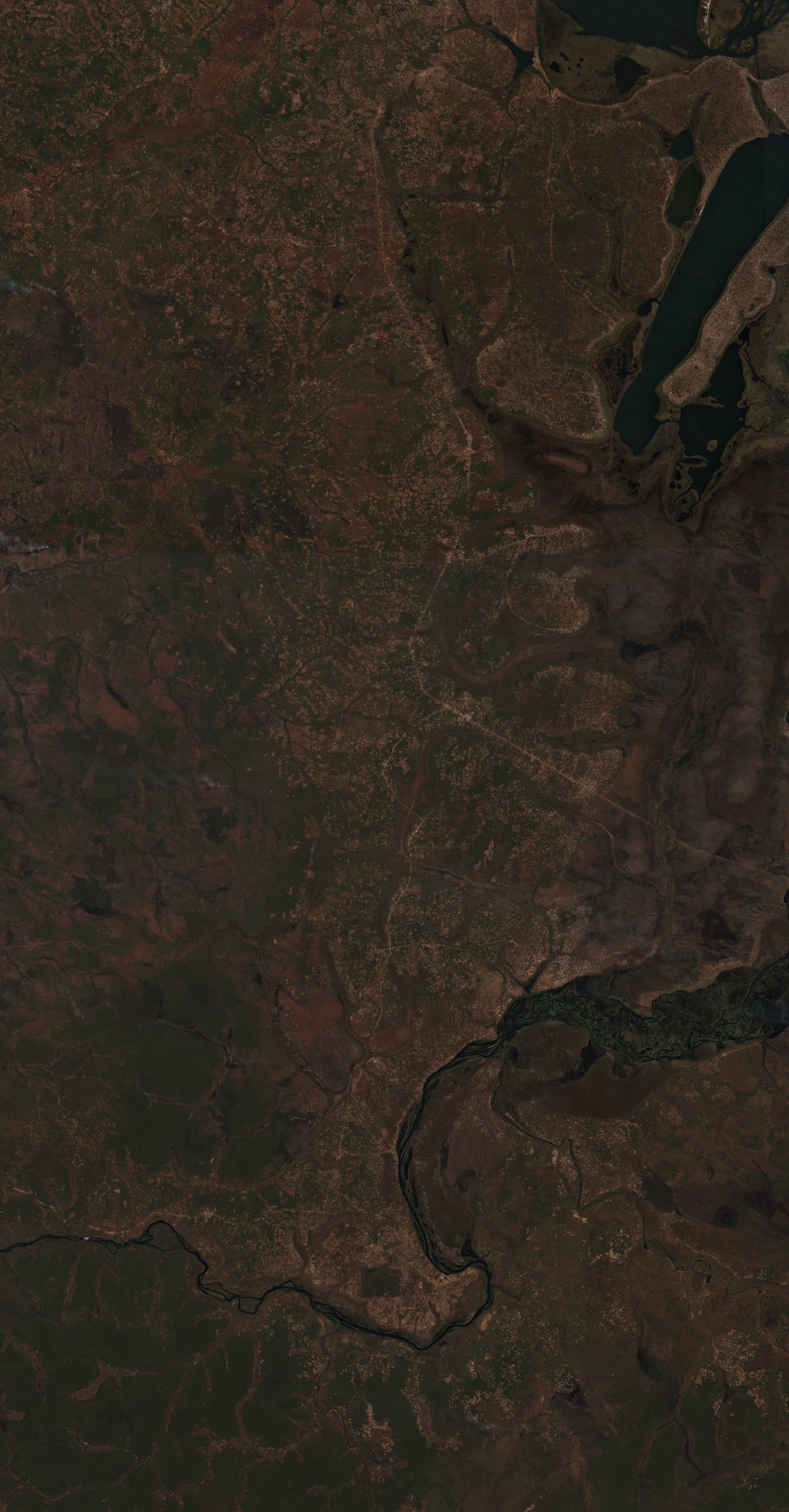 The area before the fire, August 1, 2026