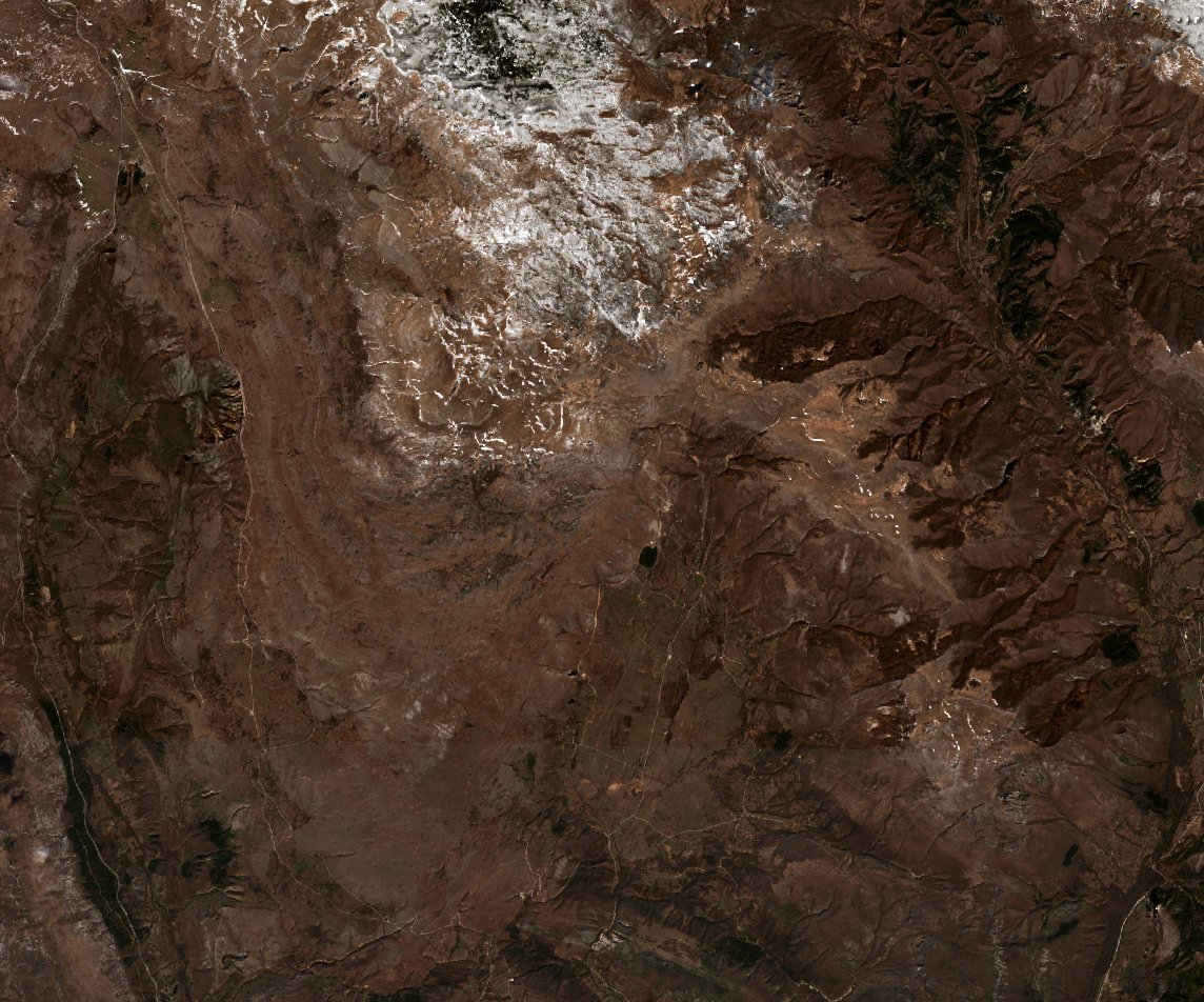 The area before the fire, March 13, 2022
