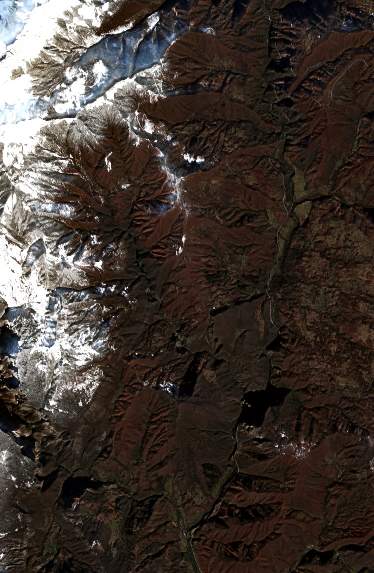 The area before the fire, February 18, 2022
