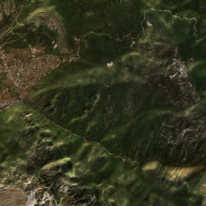 The area before the fire, August 28, 2026